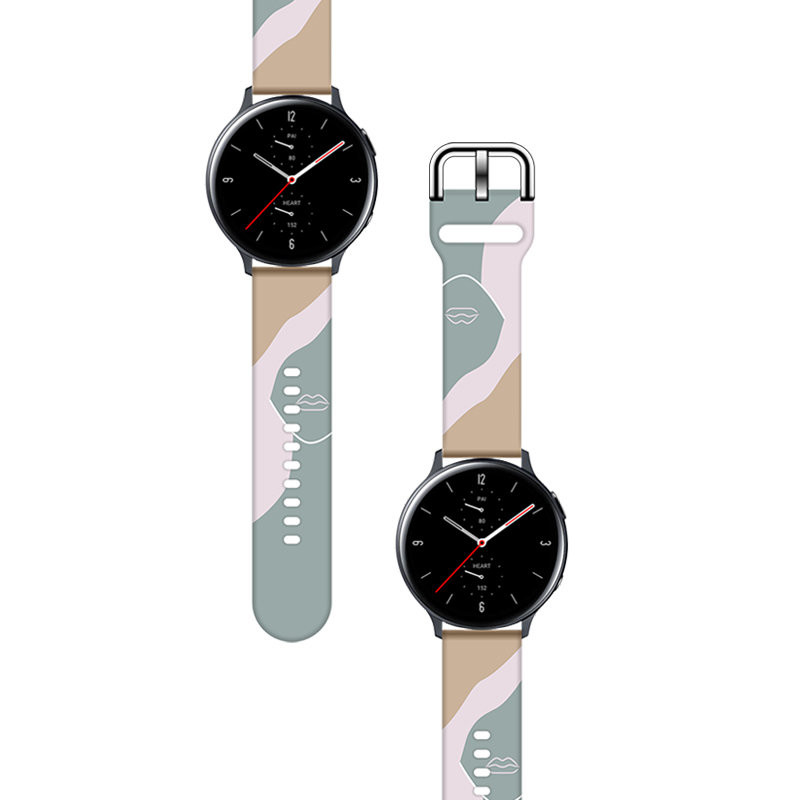„Samsung Galaxy Watch“ 46 mm silikoninio dirželio apyrankės modelis „Moro“ apyrankė 17