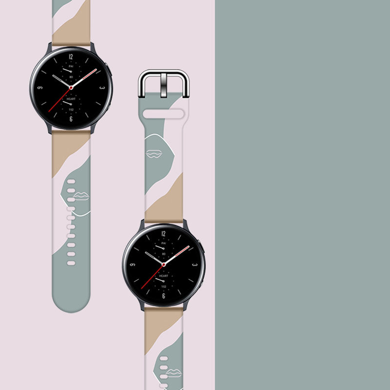 „Samsung Galaxy Watch“ 46 mm silikoninio dirželio apyrankės modelis „Moro“ apyrankė 17