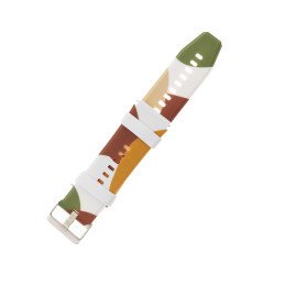 Camo dirželio apyrankė, skirta Huawei Watch GT2 Pro silikoninio dirželio laikrodžio apyrankės raštas (5)