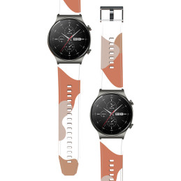 „Huawei Watch GT2 Pro“ silikoninio dirželio „Moro“ dirželio apyrankės modelis 6