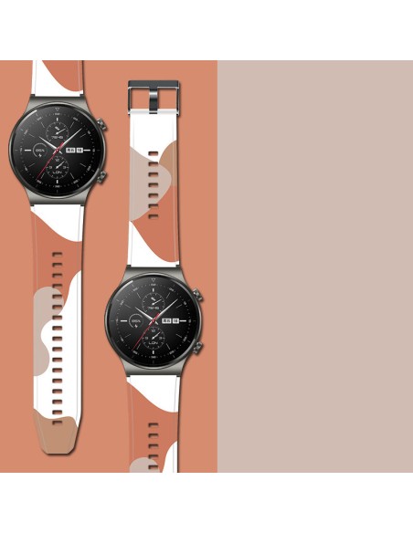 „Huawei Watch GT2 Pro“ silikoninio dirželio „Moro“ dirželio apyrankės modelis 6 „Huawei Watch GT2 Pro“ silikoninio dirželio „Moro“ dirželio apyrankės modelis 6