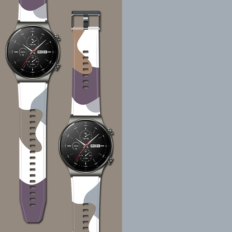 „Huawei Watch GT2 Pro“ silikoninio dirželio „Moro“ dirželio apyrankės modelis 10