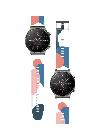 „Huawei Watch GT2 Pro“ silikoninio dirželio „Moro“ dirželio apyrankės modelis 11