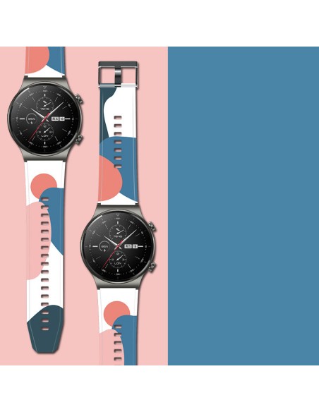 „Huawei Watch GT2 Pro“ silikoninio dirželio „Moro“ dirželio apyrankės modelis 11
