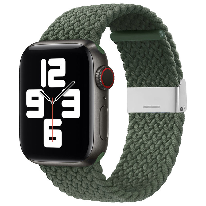 Medžiaginė dirželio apyrankė laikrodžiui 9 / 8 / 7 / 6 / SE / 5 / 4 / 3 / 2 (41 mm / 40 mm / 38 mm) Pinti audinio apyran... Medžiaginė dirželio apyrankė laikrodžiui 9 / 8 / 7 / 6 / SE / 5 / 4 / 3 / 2 (41 mm / 40 mm / 38 mm) Pinti audinio apyran...