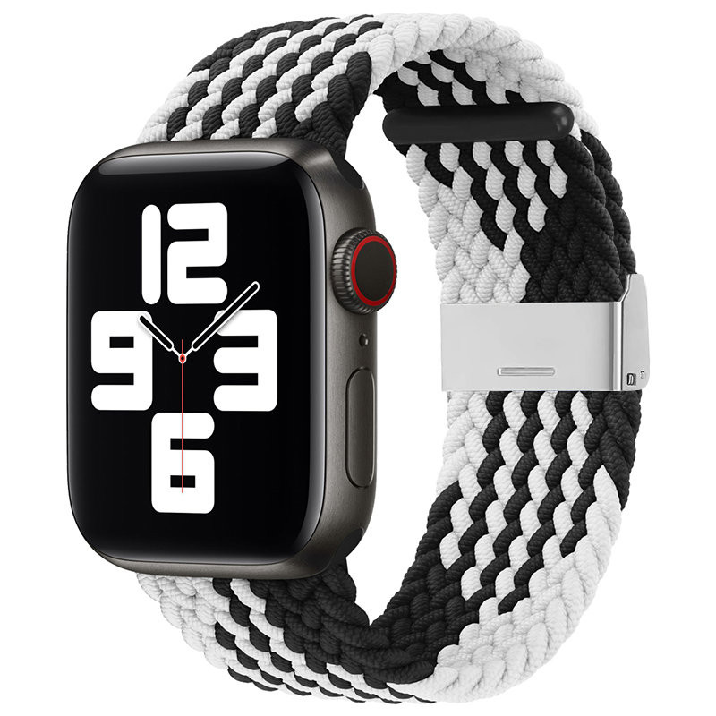 Medžiaginė dirželio apyrankė laikrodžiui 9 / 8 / 7 / 6 / SE / 5 / 4 / 3 / 2 (41 mm / 40 mm / 38 mm) iš pinto audinio dir... Medžiaginė dirželio apyrankė laikrodžiui 9 / 8 / 7 / 6 / SE / 5 / 4 / 3 / 2 (41 mm / 40 mm / 38 mm) iš pinto audinio dir...