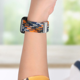 Dirželio audinys Apple Watch Ultra / 9 / 8 / 7 / 6 / SE / 5 / 4 / 3 / 2 (49 / 45 / 44 / 42 mm) pintas - daugiaspalvis