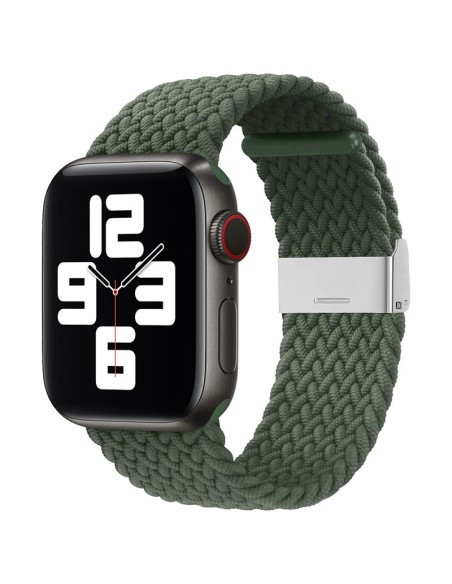 Medžiaginė apyrankė, skirta laikrodžiui Ultra / 9 / 8 / 7 / 6 / SE / 5 / 4 / 3 / 2 (49 mm / 45 mm / 44 mm / 42 mm) Pinti... Medžiaginė apyrankė, skirta laikrodžiui Ultra / 9 / 8 / 7 / 6 / SE / 5 / 4 / 3 / 2 (49 mm / 45 mm / 44 mm / 42 mm) Pinti...