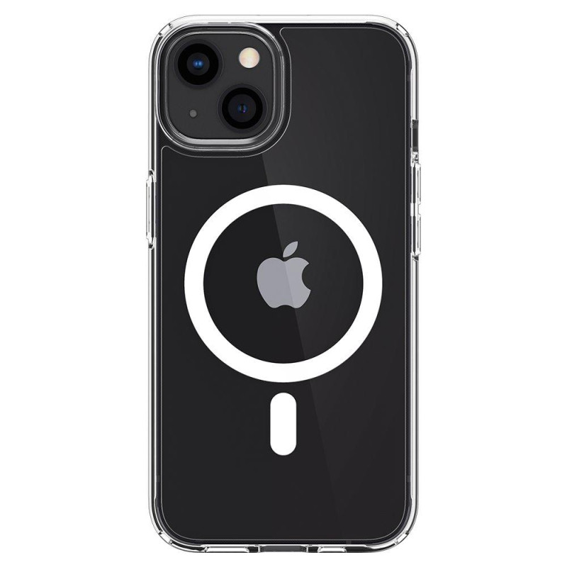 Spigen Ultra Hybrid Mag dėklas su MagSafe iPhone 13 mini - baltas