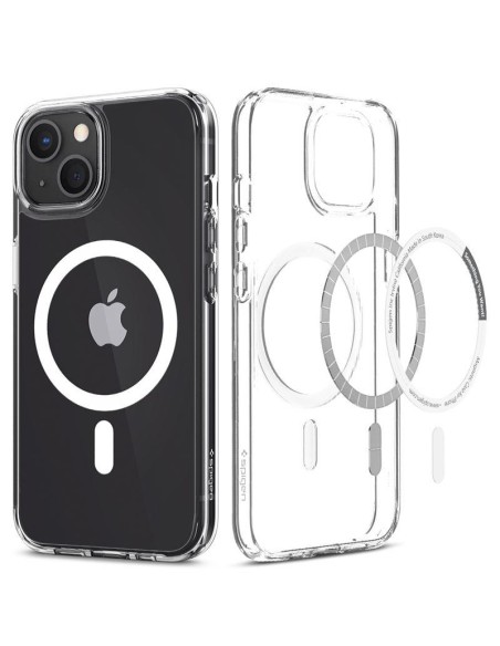 Spigen Ultra Hybrid Mag dėklas su MagSafe iPhone 13 mini - baltas Spigen Ultra Hybrid Mag dėklas su MagSafe iPhone 13 mini - baltas