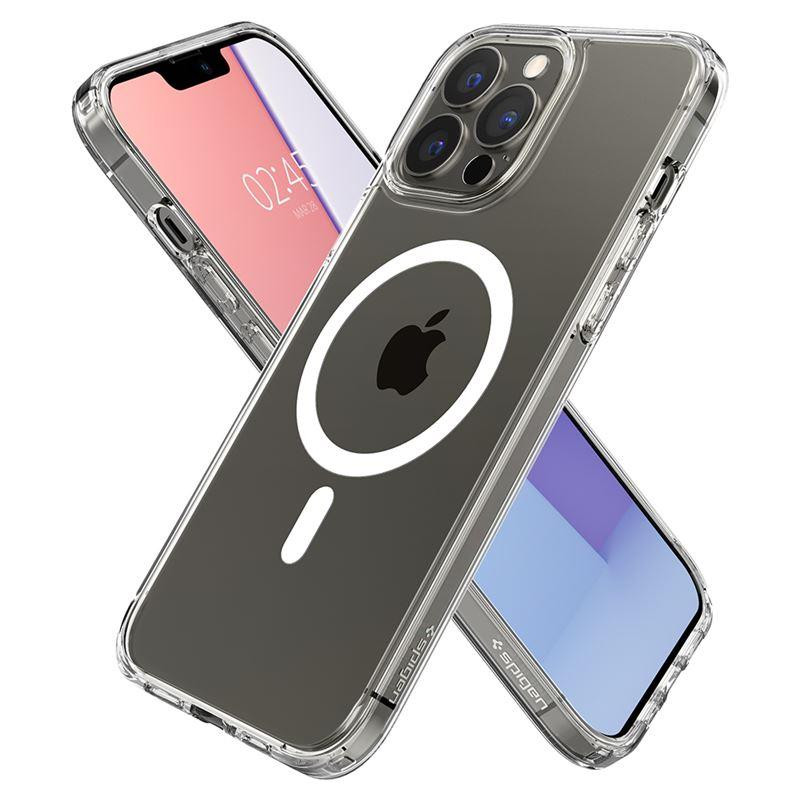 Spigen Ultra Hybrid Mag dėklas su MagSafe iPhone 13 Pro - baltas