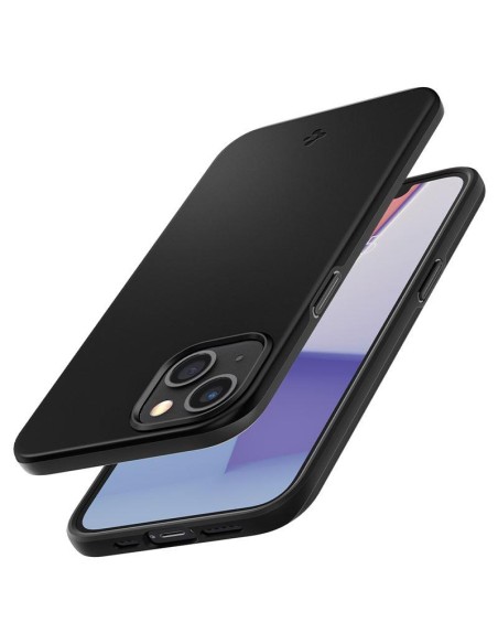 Spigen Thin Fit dėklas iPhone 13 - juodas Spigen Thin Fit dėklas iPhone 13 - juodas