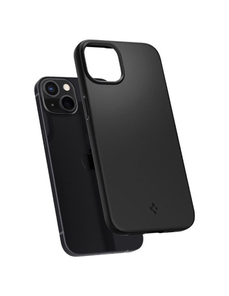 Spigen Thin Fit dėklas iPhone 13 - juodas Spigen Thin Fit dėklas iPhone 13 - juodas