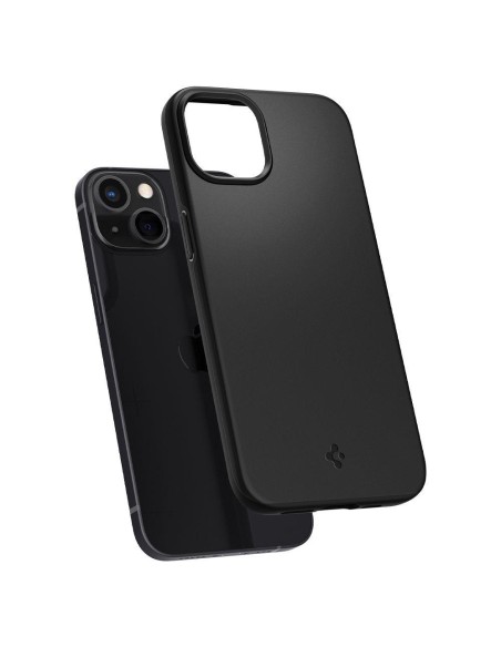 Spigen Thin Fit dėklas iPhone 13 - juodas Spigen Thin Fit dėklas iPhone 13 - juodas