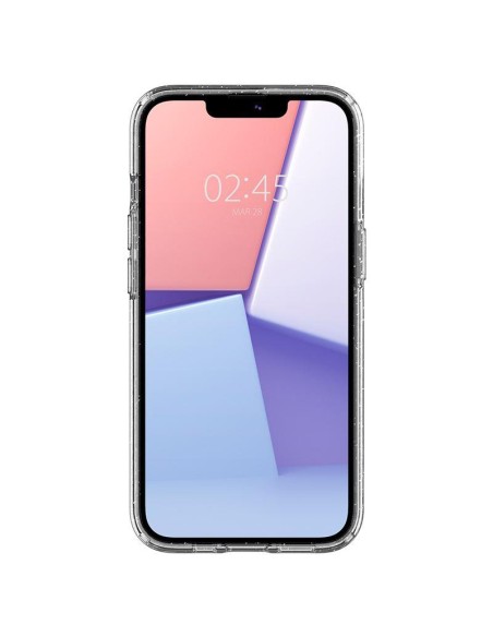 Spigen Liquid Crystal dėklas iPhone 13 - skaidrus ir blizgantis Spigen Liquid Crystal dėklas iPhone 13 - skaidrus ir blizgantis