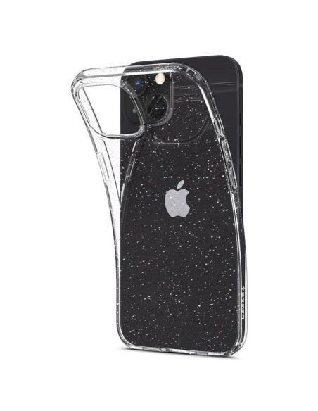 Spigen Liquid Crystal dėklas iPhone 13 - skaidrus ir blizgantis Spigen Liquid Crystal dėklas iPhone 13 - skaidrus ir blizgantis