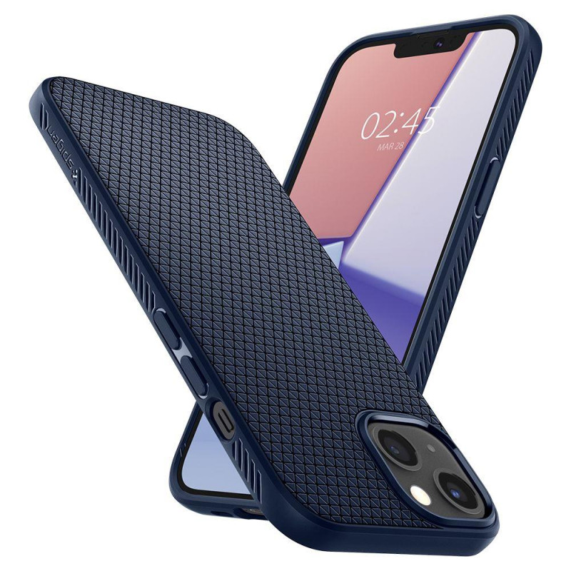 Spigen Liquid Air dėklas iPhone 13 - mėlynas