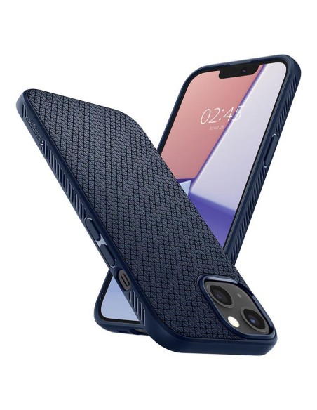 Spigen Liquid Air dėklas iPhone 13 - mėlynas Spigen Liquid Air dėklas iPhone 13 - mėlynas