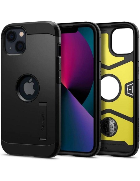 Spigen Tough Armor dėklas iPhone 13 - juodas Spigen Tough Armor dėklas iPhone 13 - juodas