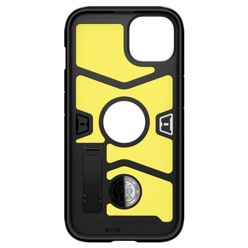 Spigen Tough Armor dėklas iPhone 13 - juodas