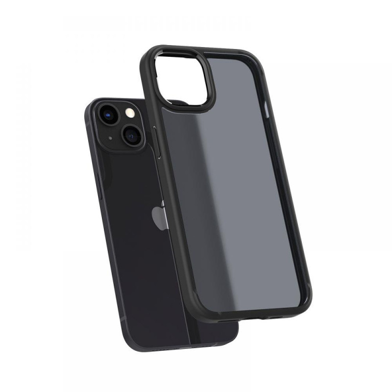Spigen Ultra Hybrid dėklas iPhone 13 - matinė juoda