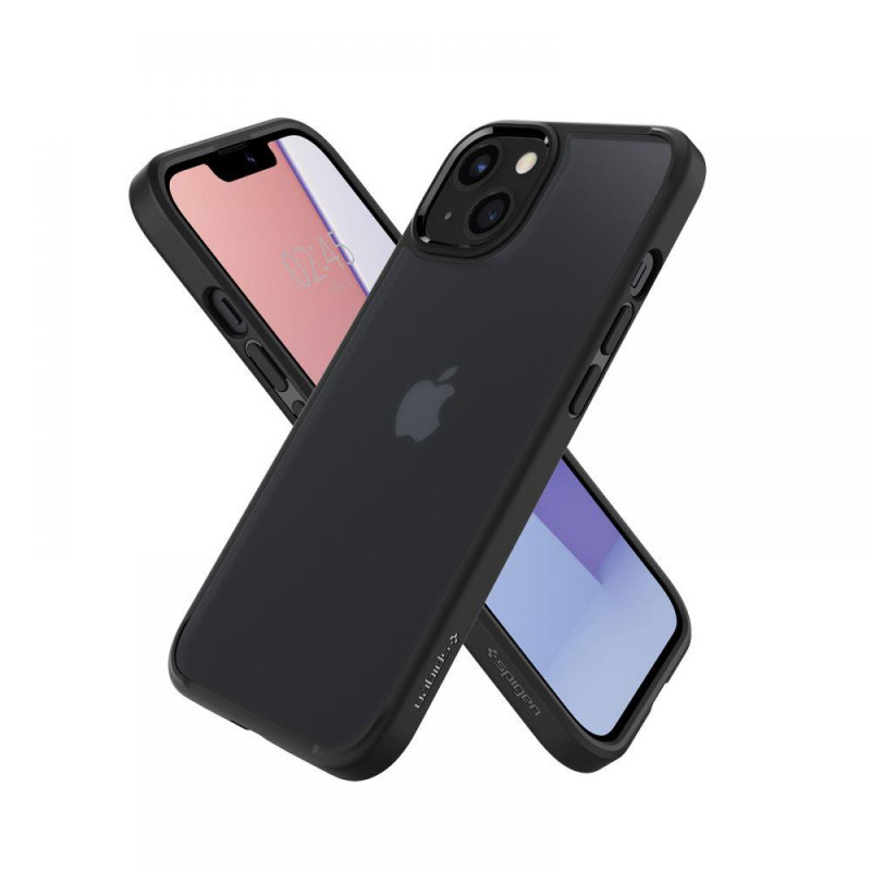 Spigen Ultra Hybrid dėklas iPhone 13 - matinė juoda