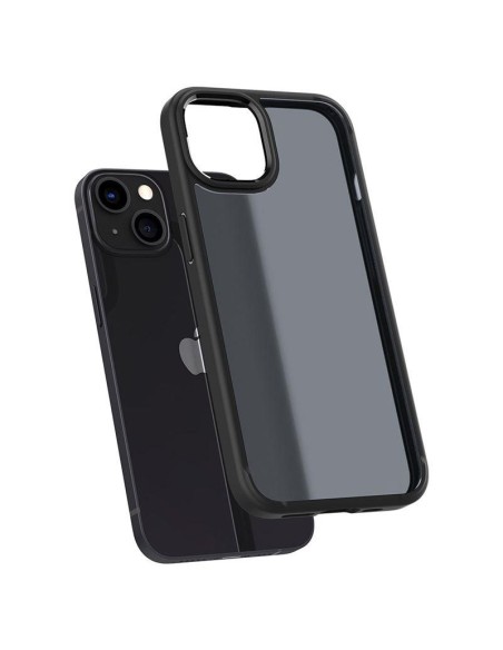 Spigen Ultra Hybrid dėklas iPhone 13 - matinė juoda Spigen Ultra Hybrid dėklas iPhone 13 - matinė juoda