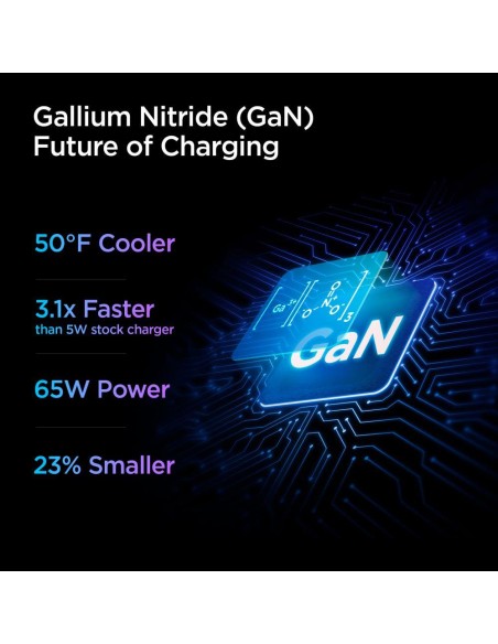 Spigen PowerArc PE2007EU sieninis įkroviklis su 2x USB-C PD 60W QC3.0 - balta