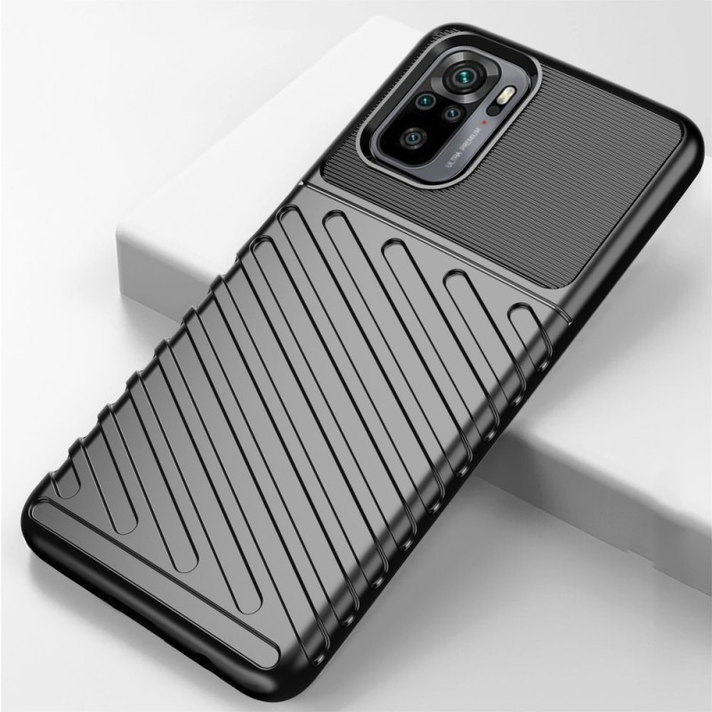 Thunder Case lankstus šarvuotas dėklas Xiaomi Redmi 10 juodas