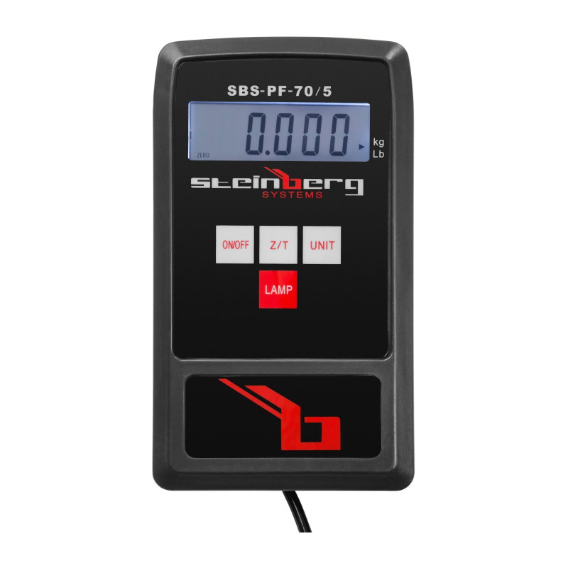 Pašto svarstyklės laiškams ir siuntiniams SBS-PF-70 LCD tikslios. nuo 0,005 iki 70 kg