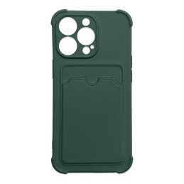 „Card Armor Case“ dėklo dangtelis, skirtas „iPhone 12 Pro Max Card Wallet“, silikoninis šarvų oro pagalvės dangtelis žal...