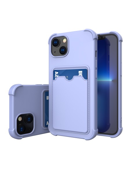 „Card Armor Case“ dėklo dangtelis, skirtas „Xiaomi Redmi 10X 4G“ / „Xiaomi Redmi Note 9“ kortelių piniginės silikoninis ...