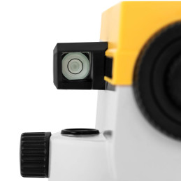 Optinis savaime išsilyginantis nivelyras su trikoju ir lazdele – padidinimas 32x sk. 40 mm