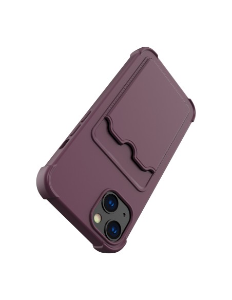 „Card Armor Case“ dėklo dangtelis, skirtas „Xiaomi Redmi 10X 4G“ / „Xiaomi Redmi Note 9“ kortelių piniginės silikoninis ...