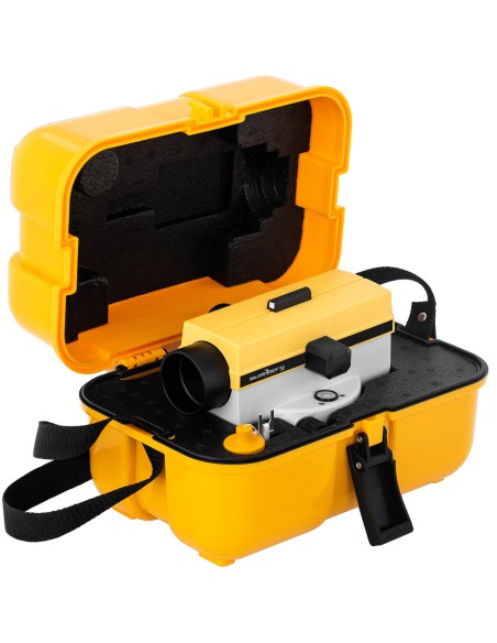 Optinis savaime išsilyginantis nivelyras su trikoju ir lazdele – padidinimas 32x sk. 40 mm Optinis savaime išsilyginantis nivelyras su trikoju ir lazdele – padidinimas 32x sk. 40 mm