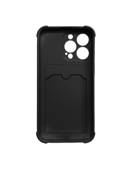 „Xiaomi Redmi Note 10“ / „Redmi Note 10S“ kortelės piniginės silikoninės šarvų oro pagalvės dėklo dėklas, skirtas juodas „Xiaomi Redmi Note 10“ / „Redmi Note 10S“ kortelės piniginės silikoninės šarvų oro pagalvės dėklo dėklas, skirtas juodas