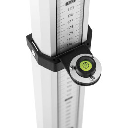 Optinis savaime išsilyginantis nivelyras su trikoju ir lazdele – padidinimas 32x sk. 40 mm