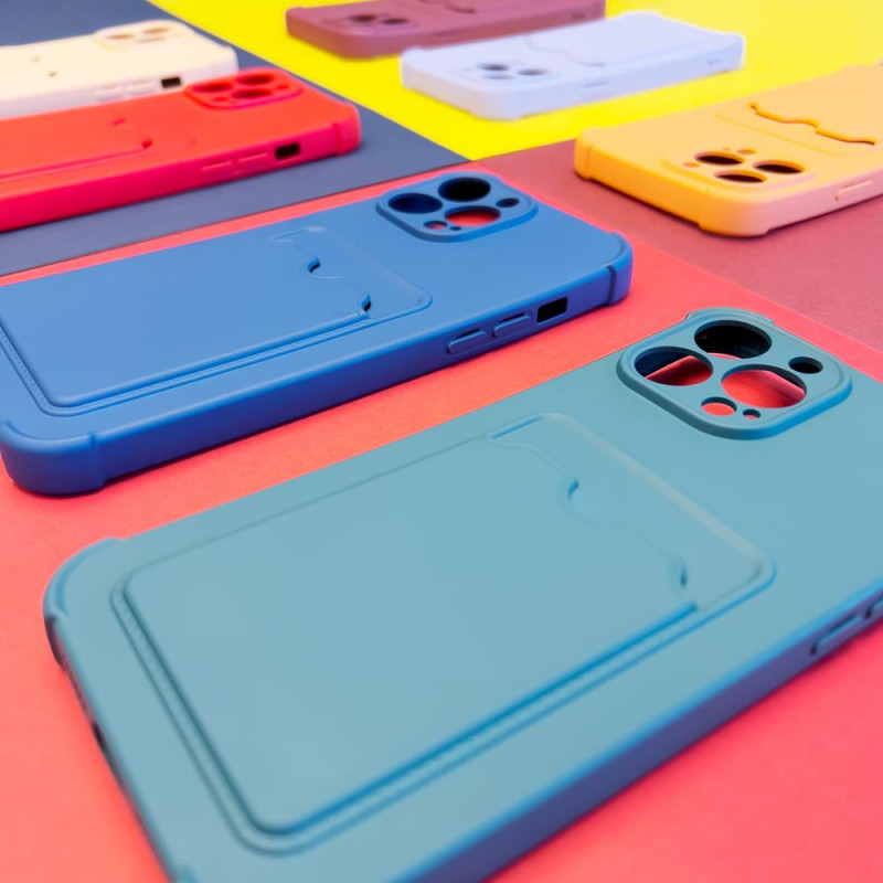 „Xiaomi Redmi Note 10“ / „Redmi Note 10S“ kortelės „Card Armor“ dėklo dėklo dangtelis / „Redmi Note 10S“ kortelės pinigi...