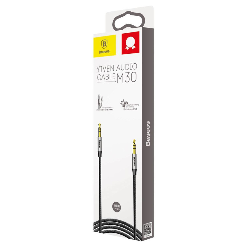Yiven M30 stereo garso kabelis AUX 3,5 mm...
