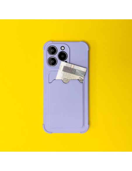 Kortelės šarvų dėklo dėklo dangtelis, skirtas Samsung Galaxy A32 4G kortelės piniginei silikoninis šarvų oro pagalvės dė...