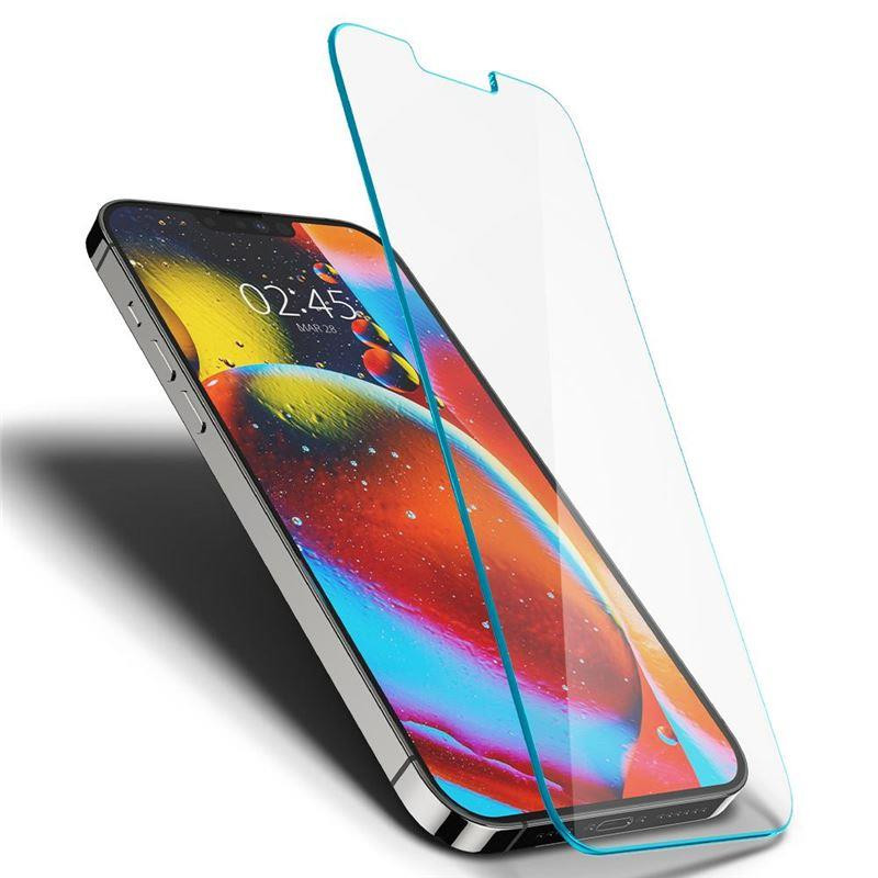 Spigen Glas.tR EZ Fit grūdintas stiklas iPhone 13 / 13 Pro / 14 - 2 vnt.
