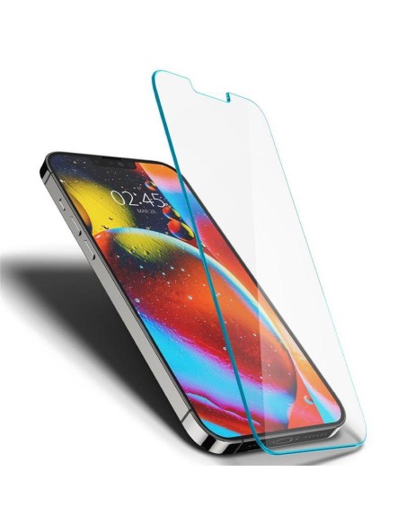 Spigen Glas.tR EZ Fit grūdintas stiklas iPhone 13 / 13 Pro / 14 - 2 vnt. Spigen Glas.tR EZ Fit grūdintas stiklas iPhone 13 / 13 Pro / 14 - 2 vnt.