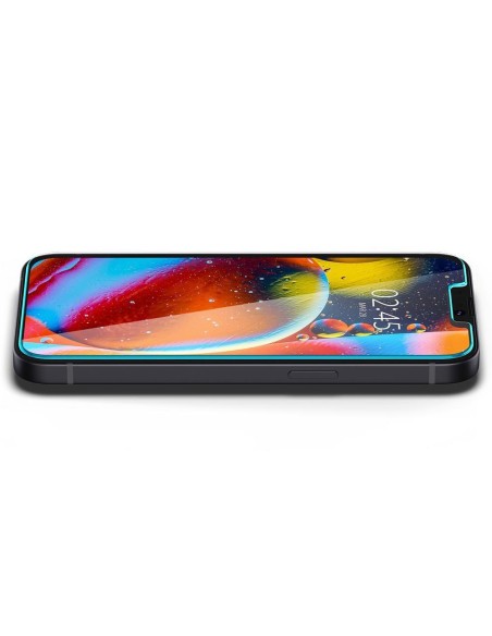 Spigen Glas.tR EZ Fit grūdintas stiklas iPhone 13 / 13 Pro / 14 - 2 vnt. Spigen Glas.tR EZ Fit grūdintas stiklas iPhone 13 / 13 Pro / 14 - 2 vnt.
