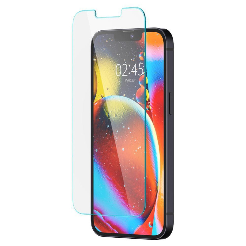 Spigen Glas.tR EZ Fit grūdintas stiklas iPhone 13 / 13 Pro / 14 - 2 vnt.
