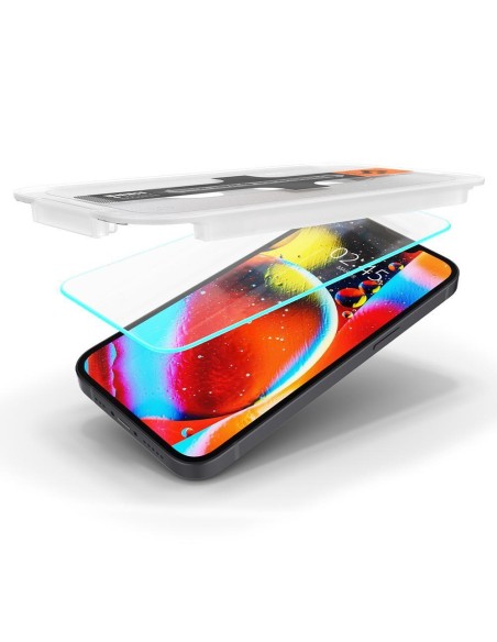 Spigen Glas.tR EZ Fit grūdintas stiklas iPhone 13 / 13 Pro / 14 - 2 vnt. Spigen Glas.tR EZ Fit grūdintas stiklas iPhone 13 / 13 Pro / 14 - 2 vnt.