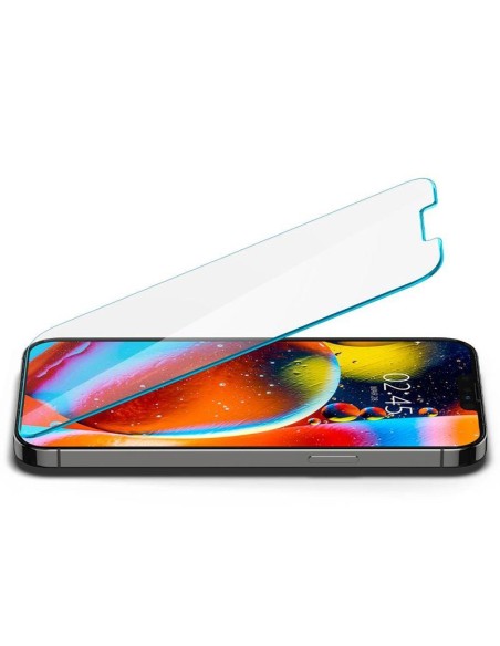 Spigen Glas.tR EZ Fit grūdintas stiklas iPhone 13 / 13 Pro / 14 - 2 vnt. Spigen Glas.tR EZ Fit grūdintas stiklas iPhone 13 / 13 Pro / 14 - 2 vnt.