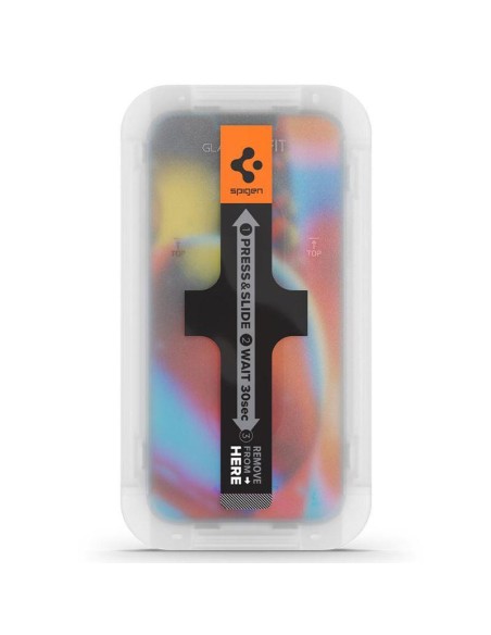 Spigen Glas.tR EZ Fit grūdintas stiklas iPhone 13 / 13 Pro / 14 - 2 vnt. Spigen Glas.tR EZ Fit grūdintas stiklas iPhone 13 / 13 Pro / 14 - 2 vnt.