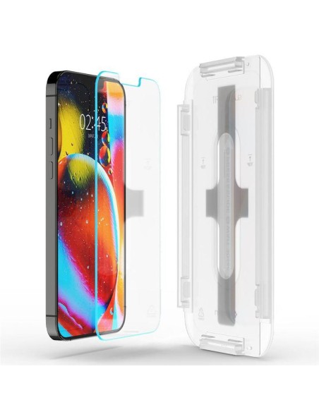 Spigen Glas.tR EZ Fit grūdintas stiklas iPhone 13 / 13 Pro / 14 - 2 vnt. Spigen Glas.tR EZ Fit grūdintas stiklas iPhone 13 / 13 Pro / 14 - 2 vnt.