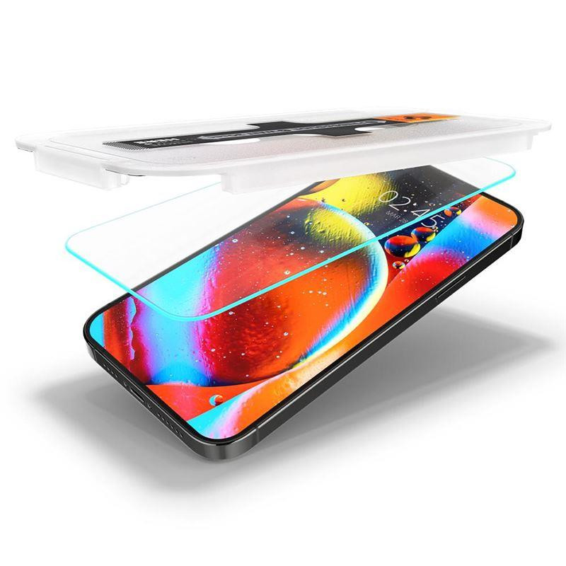 Spigen Glas.tR EZ Fit grūdintas stiklas iPhone 13 / 13 Pro / 14 - 2 vnt.