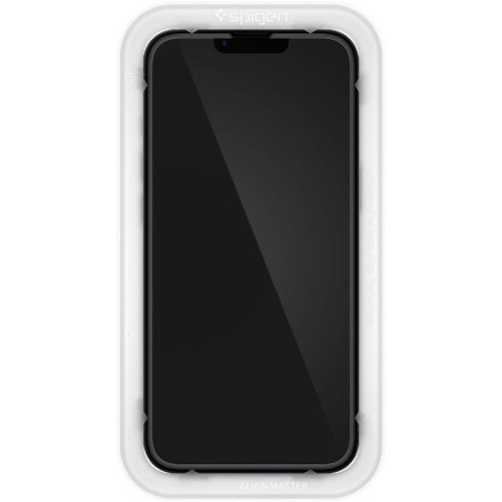 Spigen ALM Glass FC grūdintas stiklas, skirtas iPhone 13/ 13 Pro/ 14 – juodas Spigen ALM Glass FC grūdintas stiklas, skirtas iPhone 13/ 13 Pro/ 14 – juodas